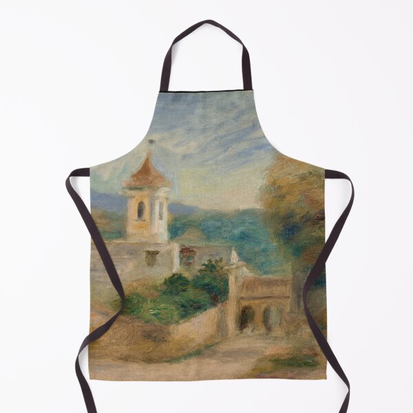 Item preview, La Chapelle a Cagnes by Pierre-Auguste Renoir: Tranquil Impressionist Landscape designed and sold by artofuniverse.