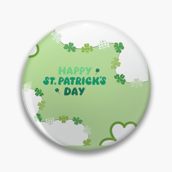 Item preview, Happy St. Patrick's Day Clover Garland Aesthetic designed and sold by Tablotique.