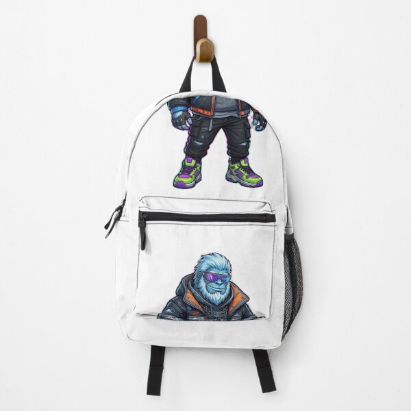 Item preview, Cyberpunk Yeti Street Style – Futuristic Cool Yeti Character designed and sold by Morden-Design.