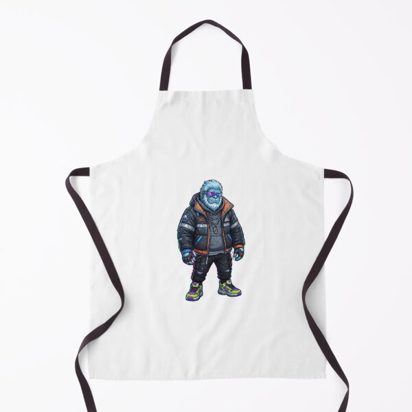 Item preview, Cyberpunk Yeti Street Style – Futuristic Cool Yeti Character designed and sold by Morden-Design.