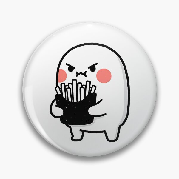 Item preview, Grumpy Guarding Fries designed and sold by DoodleMunch.