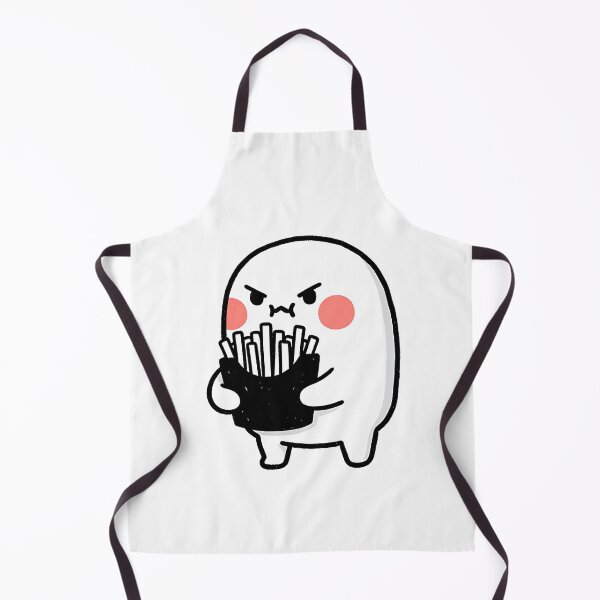 Item preview, Grumpy Guarding Fries designed and sold by DoodleMunch.