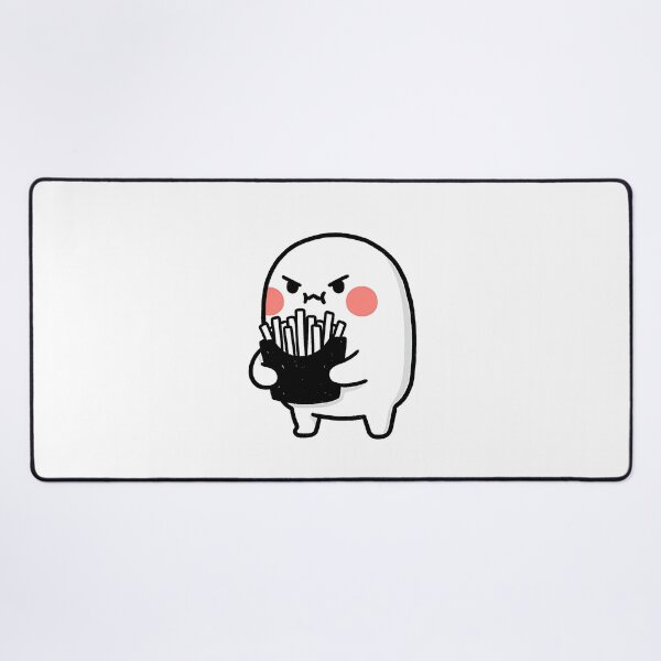 Item preview, Grumpy Guarding Fries designed and sold by DoodleMunch.