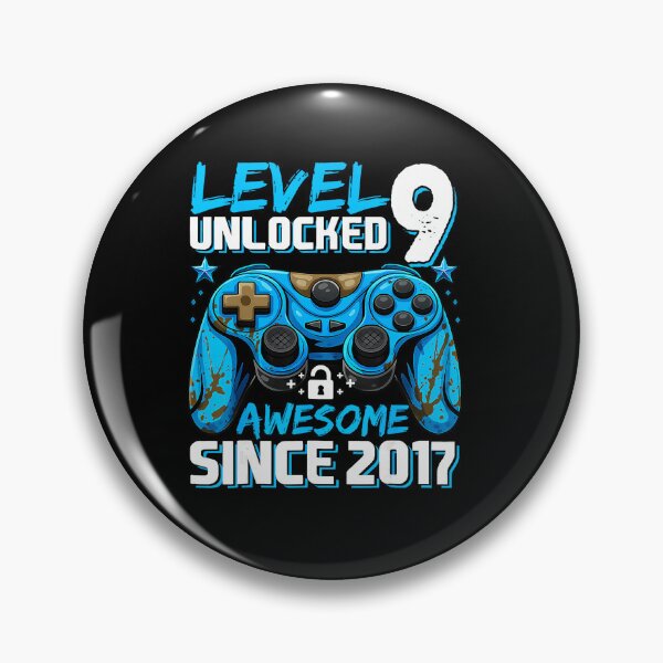 Item preview, Level Unlocked 9 Gamer Birthday Awesome Since 2017 Gaming  designed and sold by FGTV2021.