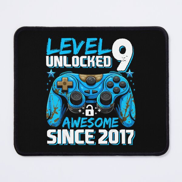 Item preview, Level Unlocked 9 Gamer Birthday Awesome Since 2017 Gaming  designed and sold by FGTV2021.