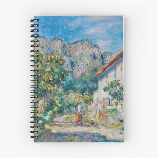 Item preview, La Ferme De Magnanosc Ou La Villa Raynaud Grasse by Pierre-Auguste Renoir: Sunlit Garden Poster designed and sold by artofuniverse.