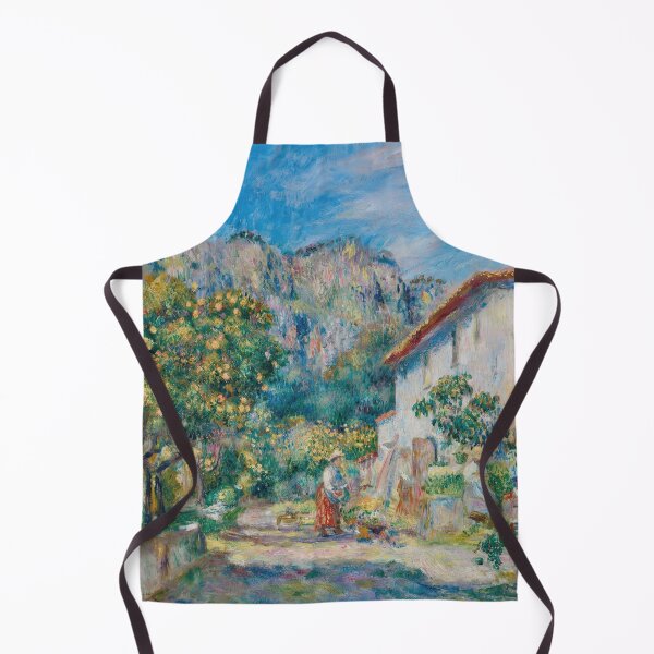 Item preview, La Ferme De Magnanosc Ou La Villa Raynaud Grasse by Pierre-Auguste Renoir: Sunlit Garden Poster designed and sold by artofuniverse.