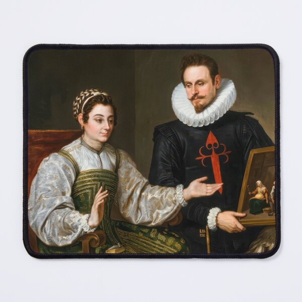 Item preview, Double Portrait Knight of Santiago and a Lady designed and sold by TheSoulOfArt.