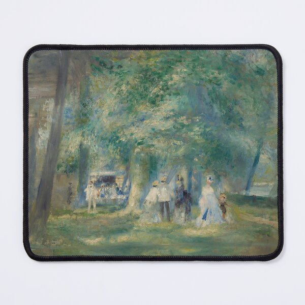 Item preview, La Fete a Saint Cloud by Pierre-Auguste Renoir: Impressionist Park Scene Poster designed and sold by artofuniverse.