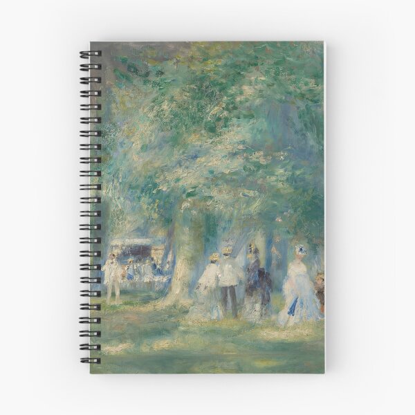 Item preview, La Fete a Saint Cloud by Pierre-Auguste Renoir: Impressionist Park Scene Poster designed and sold by artofuniverse.