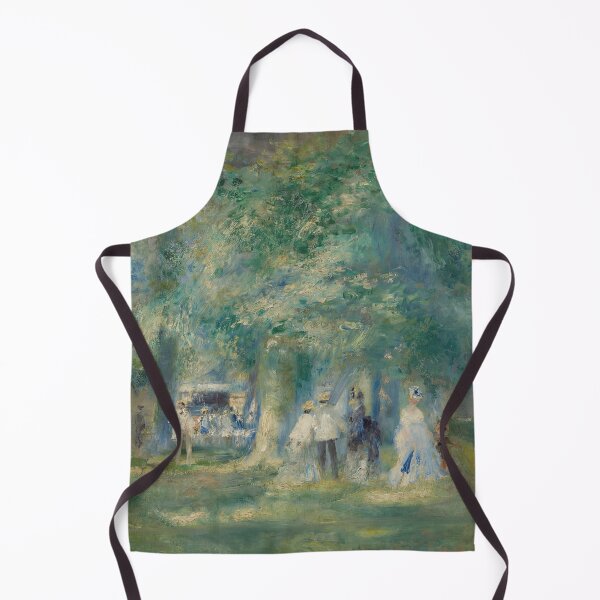Item preview, La Fete a Saint Cloud by Pierre-Auguste Renoir: Impressionist Park Scene Poster designed and sold by artofuniverse.