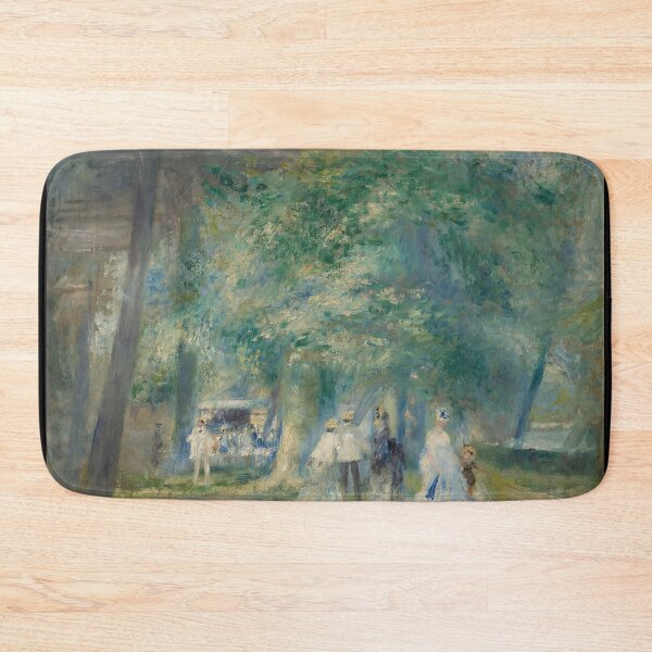 Item preview, La Fete a Saint Cloud by Pierre-Auguste Renoir: Impressionist Park Scene Poster designed and sold by artofuniverse.