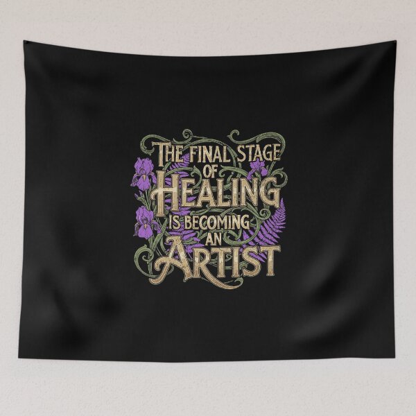 Item preview, The final stage of healing is becoming an artist designed and sold by Pflugart.