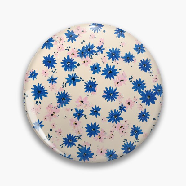 Item preview, Mixed Scale Daisy Pattern Floral Illustration designed and sold by KrintoryTees.