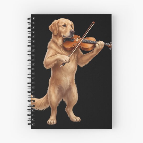 Item preview, Golden Retriever Playing Viloin Player Violinist Dog Lover designed and sold by TerryConnells.
