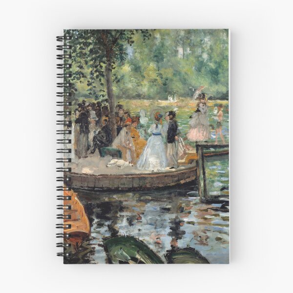 Item preview, La Grenouillere by Pierre-Auguste Renoir: Impressionist Riverside Fine Art Print designed and sold by artofuniverse.