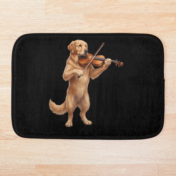 Item preview, Golden Retriever Playing Viloin Player Violinist Dog Lover designed and sold by TerryConnells.