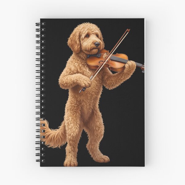 Item preview, Goldendoodle Playing Viloin Player Violinist Dog Lover designed and sold by TerryConnells.