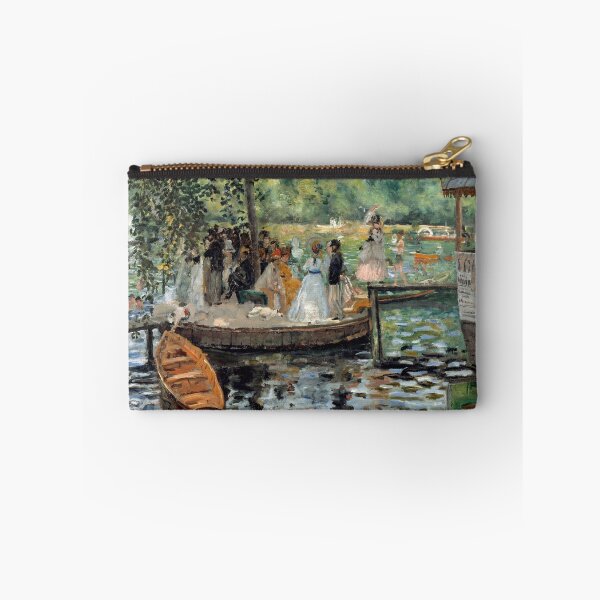 Item preview, La Grenouillere by Pierre-Auguste Renoir: Impressionist Riverside Fine Art Print designed and sold by artofuniverse.