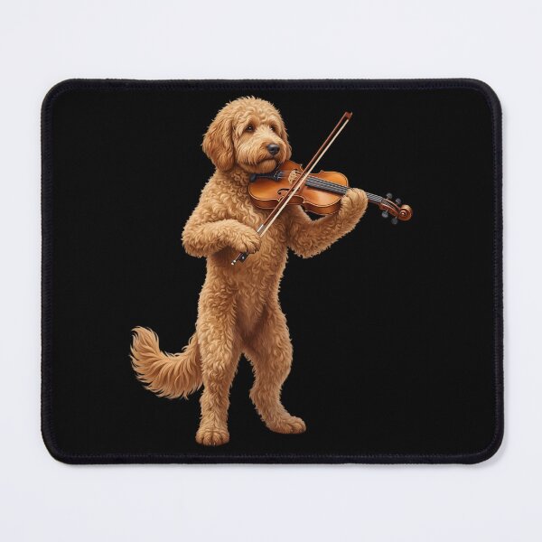 Item preview, Goldendoodle Playing Viloin Player Violinist Dog Lover designed and sold by TerryConnells.