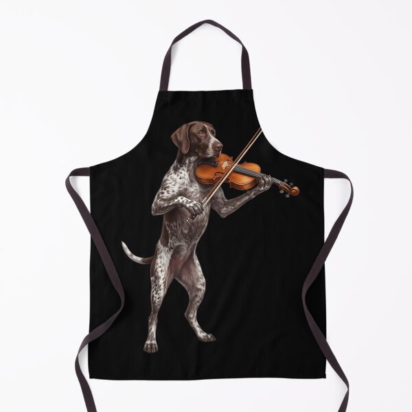 Item preview, German Shorthaired Pointer Playing Viloin Player Violinist Dog Lover designed and sold by TerryConnells.