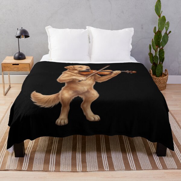 Item preview, Golden Retriever Tocando Violín Violinista Amante de los Perros designed and sold by TerryConnells.