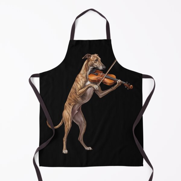 Artikelvorschau, Greyhound spielt Violine, Geiger, Hundeliebhaber entworfen und verkauft von TerryConnells.