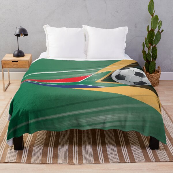 Item preview, South Africa flag colored soccer ball in realistic designed and sold by Doomko.