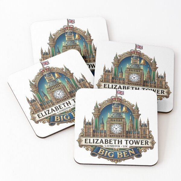 Artikelvorschau, ELIZABETH TOWER, BIG BEN, LONDON, GROSSBRITANNIEN entworfen und verkauft von likbatonboot.