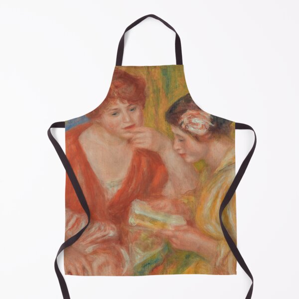 Item preview, La Lecture Deux Femmes Aux Corsages Rouge Et Rose by Renoir: Impressionist Poster designed and sold by artofuniverse.