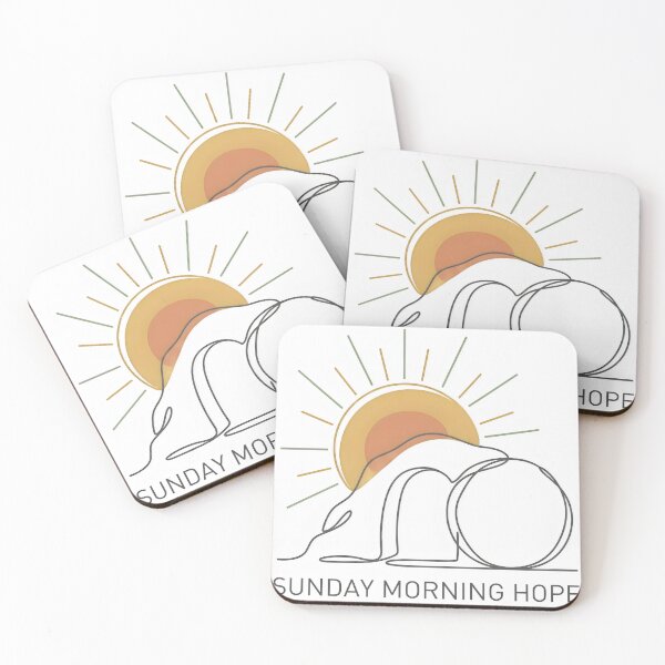 Item preview, Sunday Morning Hope — Empty Tomb Resurrection Art Print, Minimalist Christian Easter Décor designed and sold by Luminari Creations.