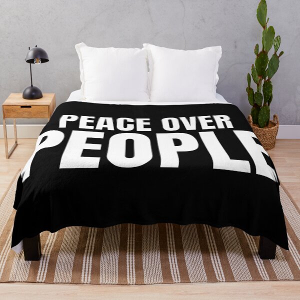 Item preview, Peace Over People – Introvert Lifestyle Quote Design designed and sold by PixelPlush.