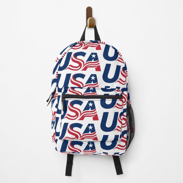 Item preview, USA Logo with Patriotic Flag and Star Elements designed and sold by varshitha2024.
