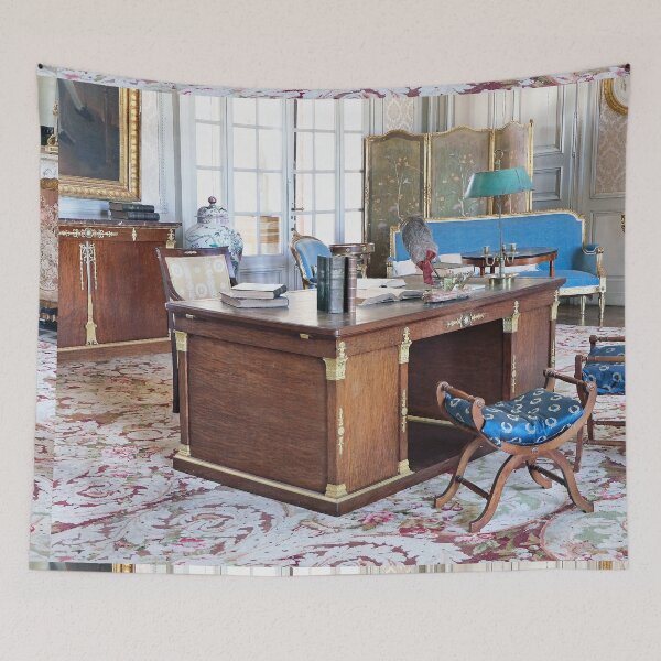 Item preview, vr 4041/ finition 2025 -13 - " Salon Bleu "  du Prince Talleyrand au Château de Valençay - France - Okaio Créations - Olavia-Olao designed and sold by o.okaïo.