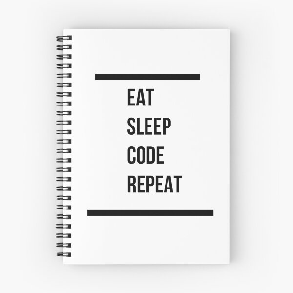 Item preview, Eat Sleep Code Repeat Programmer Shirt – Coding Humor Gift designed and sold by PRINTNESTWEARCO.