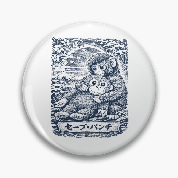 Item preview, Punch Monkey Shirt, Viral Monkey Meme, Vintage Japanese designed and sold by borenclolahroy.