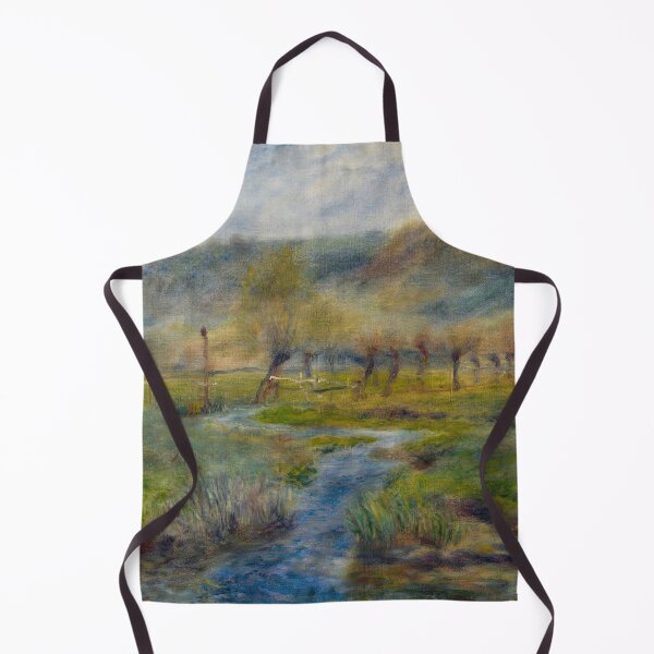Artikelvorschau, La Prairie von Pierre-Auguste Renoir: Ruhiges impressionistisches Landschaftsplakat entworfen und verkauft von artofuniverse.