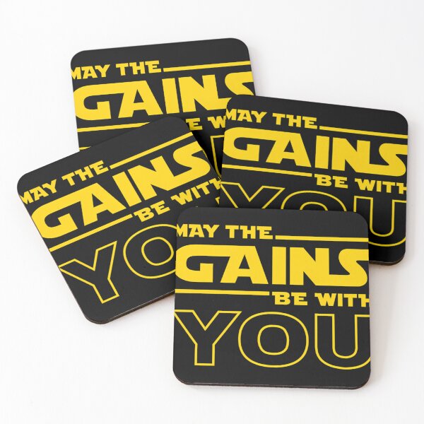 Item preview, May The Gains Be With You designed and sold by marcocouto.