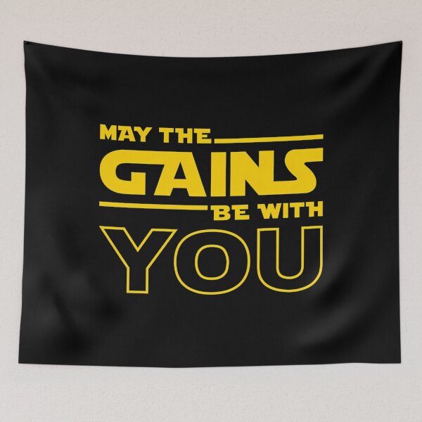 Item preview, May The Gains Be With You designed and sold by marcocouto.