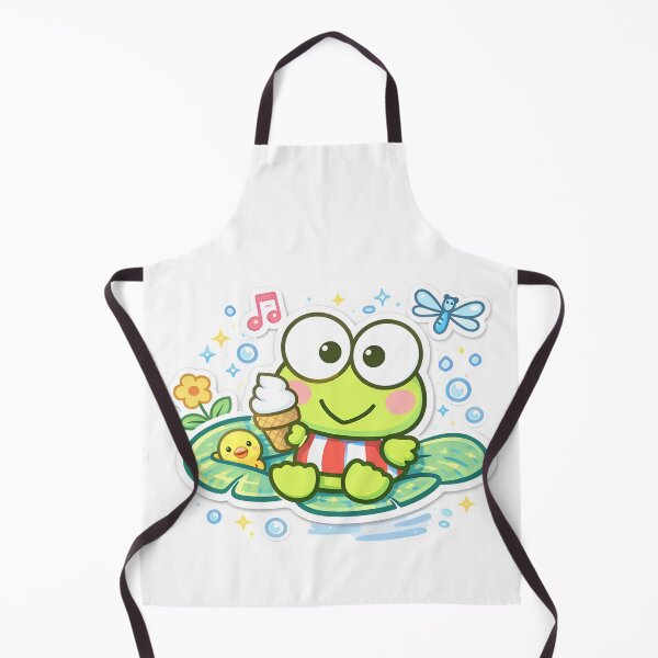 Item preview, Keroppi and friends eating ice cream designed and sold by Mich.shop.