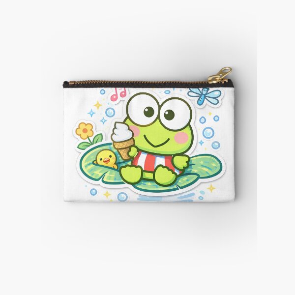 Item preview, Keroppi and friends eating ice cream designed and sold by Mich.shop.