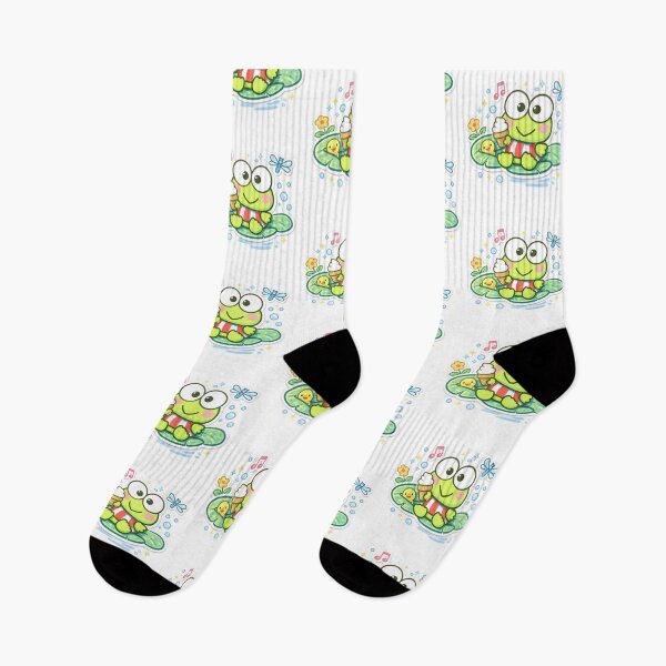 Item preview, Keroppi and friends eating ice cream designed and sold by Mich.shop.