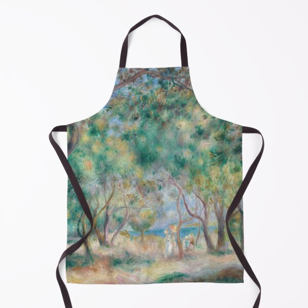 Item preview, La Promenade Au Bord De La Mer by Pierre-Auguste Renoir: Impressionist Coastal Print designed and sold by artofuniverse.