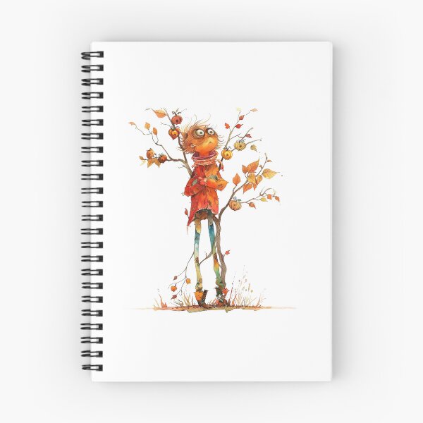 Item preview, Whimsical Autumn Scarecrow Illustration designed and sold by Gallory Hive.