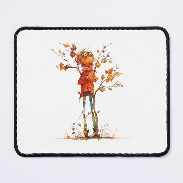 Item preview, Whimsical Autumn Scarecrow Illustration designed and sold by Gallory Hive.