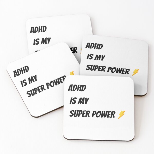 Item preview, ADHD IS MY SUPER POWER designed and sold by Claudia3891.