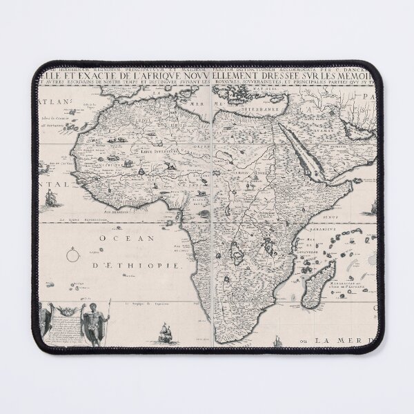 Item preview, old map of Africa designed and sold by Calimax61.