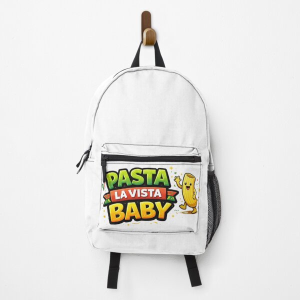 Item preview, Pasta La Vista Baby Funny Pasta Pun designed and sold by LitlCalmStudio.