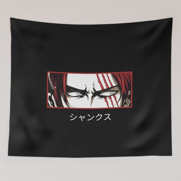 Item preview, Akagami Shanks Inspired Eyes – Red Hair Pirate Anime Art designed and sold by deegilang.