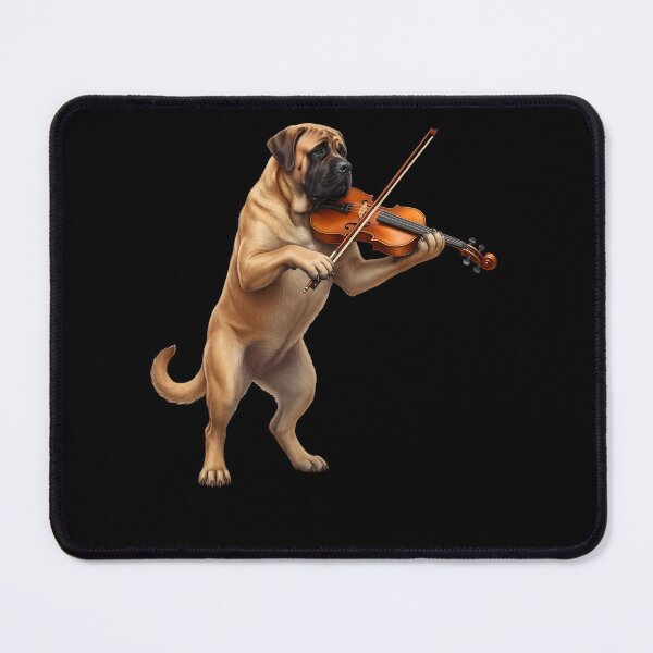Item preview, Mastiff Playing Viloin Player Violinist Dog Lover designed and sold by TerryConnells.